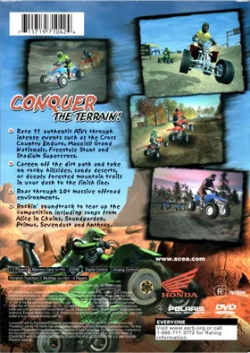 ATV Offroad Fury box cover back